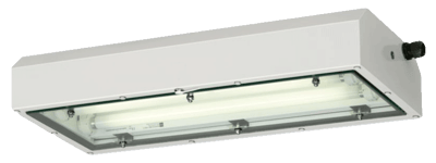 Linear Luminaire for Fluorescent Lamps Sheet Steel Series 6014/1